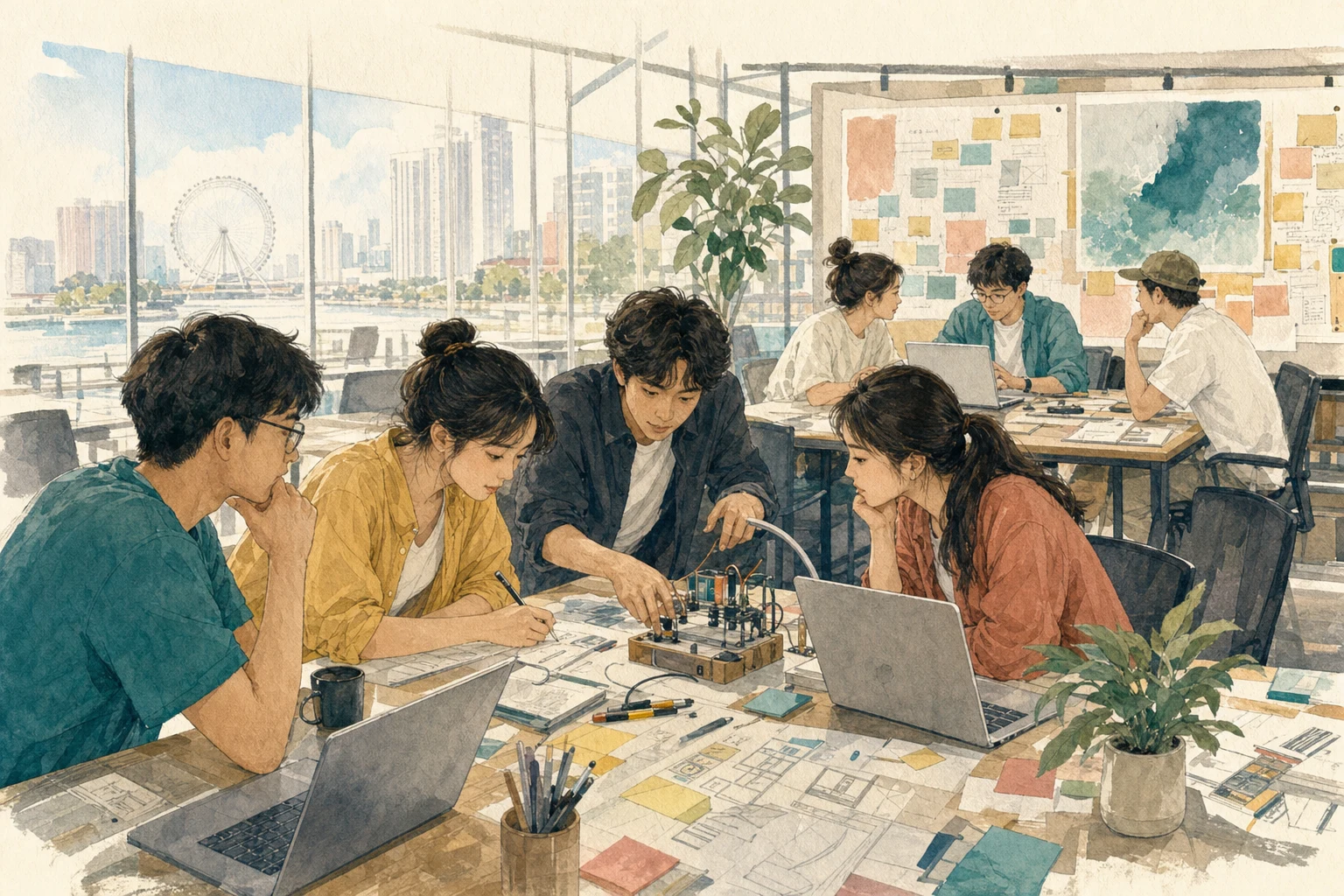 天津 AI Hack Day 团队协作开发原型